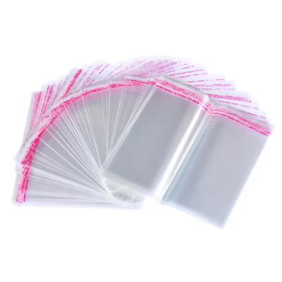 БОПП пакет ПЭ с клеевым клапаном 25х31+4 см (30мкм)