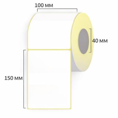 Термоэтикетка 100х150мм (250 шт)