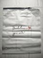 Пакеты матовые EVA Zip Lock с черным бегунком с принтом: "Упаковано с любовью для тебя!"