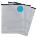 Пакеты тифани гибриды ЕВА Zip Lock с черным бегунком 140 мкм